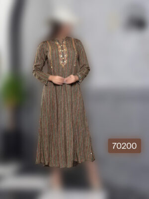 لباس عربی ملیله دوزی (کورتای ملیله دوزی)